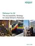 Railways for All The Accessibility Strategy for Great Britain s Railways