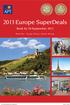 2013 Europe SuperDeals