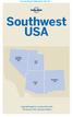 Southwest USA. Hugh McNaughtan, Carolyn McCarthy, Christopher Pitts, Benedict Walker. Lonely Planet Publications Pty Ltd