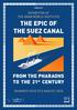 PRESS KIT EXHIBITION AT THE ARAB WORLD INSTITUTE THE EPIC OF THE SUEZ CANAL. FROM THE PHARAOHS TO THE 21 st CENTURY