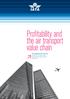 Profitability and the air transport value chain