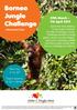 Helen & Douglas House Borneo Jungle Challenge 29 th March 7 th April 2019