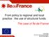 From policy to regional and local practice : the use of structural funds. The case of Île-de-France