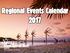 Regional Events Calendar 2017