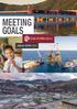 MEETING GOALS ANNUAL REPORT 2015