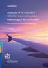Outcomes of the Global Survey on Aeronautical Meteorological Service Provision