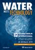 TECHNOLOGY MEETS March for Water Management. Information for Exhibitors. wasser-berlin.com