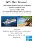 NTU Class Reunion. 7-Day Mexican Riviera Cruise from Los Angeles Onboard Norwegian Jewel October 2nd-9th, 2016