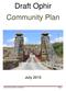 Draft Ophir. Community Plan. July Ophir Community Plan May 2015 Page 1