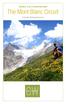 FRANCE, ITALY & SWITZERLAND. The Mont Blanc Circuit A Guided Walking Adventure