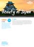 Beauty of Japan $2999 * At a glance $2000 PER PERSON * 12 DAYS nrmatravel.com.au 9A York St Sydney