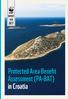REPORT ADRIA. Protected Area Benefit Assessment (PA-BAT) in Croatia