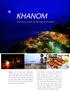 KHANOM. The Crown Jewels of the Gulf of Thailand