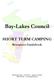 Bay-Lakes Council SHORT TERM CAMPING Resources Guidebook
