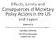 Effects, Limits and Consequences of Monetary Policy Actions in the US and Japan