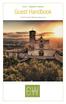 ITALY: UMBRIA & ASSISI. Guest Handbook A Self-Guided Walking Adventure