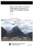 Effect of Air Traffic Associated With Milford Aerodrome on Visitors to Fiordland National Park