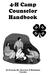 4-H Camp Counselor Handbook