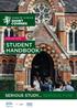 Summer 2018 STUDENT HANDBOOK SERIOUS STUDY... SERIOUS FUN! Summer 2018 Student Handbook 1