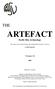 ARTEFACT. Pacific Rim Archaeology. The Journal of the Archaeological and Anthropological Society of Victoria AT ISSN