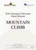 Web Catalogue of Slovenian Alpine Museum MOUNTAIN CLIMB