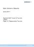 Mark Scheme (Results) June Applied GCE Travel & Tourism (6993) Paper 01 Responsible Tourism