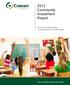 2012 Community Investment Report