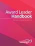 Award Leader Handbook