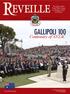Gallipoli 100. Centenary of ANZAC. The Voice of New South Wales Serving and Ex-Service Men and Women. Lest We Forget