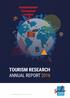 TOURISM RESEARCH ANNUAL REPORT 2016