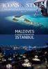 MALDIVES A DREAM HONEYMOON ISTANBUL