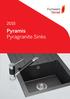 Pyramis Pyragranite Sinks