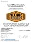 2015 CAMP LEADER GUIDE FOR CUB SCOUT AND BOY RESIDENT CAMP