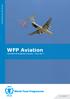 Fighting Hunger Worldwide. WFP Aviation Operational Snapshot January - June 2017