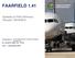 FAARFIELD Updates to FAA Advisory Circular 150/ Federal Aviation Administration. 1 December 2016