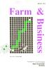 ISSN X. Farm & - - Gfl. Vol. 6, No.1, October The Journal of the. Agro-Economic Society