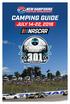 CAMPING GUIDE JULY 14-22, 2018