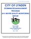 CITY OF LYNDEN STORMWATER MANAGEMENT PROGRAM REPORT MARCH 1, 2016
