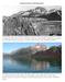 Comparison Pictures of Receding Glaciers