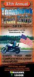 Tomahawk Fall Ride 37th Anniversary VENDING SHOW FREE TO PUBLIC. Friday & Saturday until 5pm