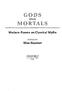 OPS AND MORTALS. Modern Poems on Classical Myths EDITED BY. Nina Kossman OXFORD UNIVERSITY PRESS 2OO1