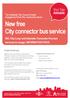 New free City connector bus service