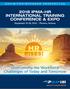 2018 IPMA-HR INTERNATIONAL TRAINING CONFERENCE & EXPO