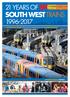 21 YEARS OF A STAGECOACH GROUP PUBLICATION IN PARTNERSHIP WITH MODERN RAILWAYS MODERN RAILWAYS EDITION. 001_SWT Supplement_cover_MR edition.