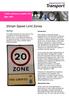20mph Speed Limit Zones