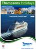 Thompsons Holidays. Aegean Cruises Greek Islands, Turkey & Egypt.