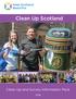 Clean Up Scotland. Clean Up and Survey Information Pack