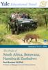 India. South Africa, Botswana, Namibia & Zimbabwe. January 15-31, Paul Bracken 82 PhD Paul Freedman