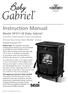 Baby. Instruction Manual. Model HF217-SE Baby Gabriel Smoke Exempted Free-standing Wood Burning Non-Boiler Stove