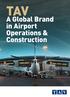 TAV. A Global Brand in Airport Operations & Construction